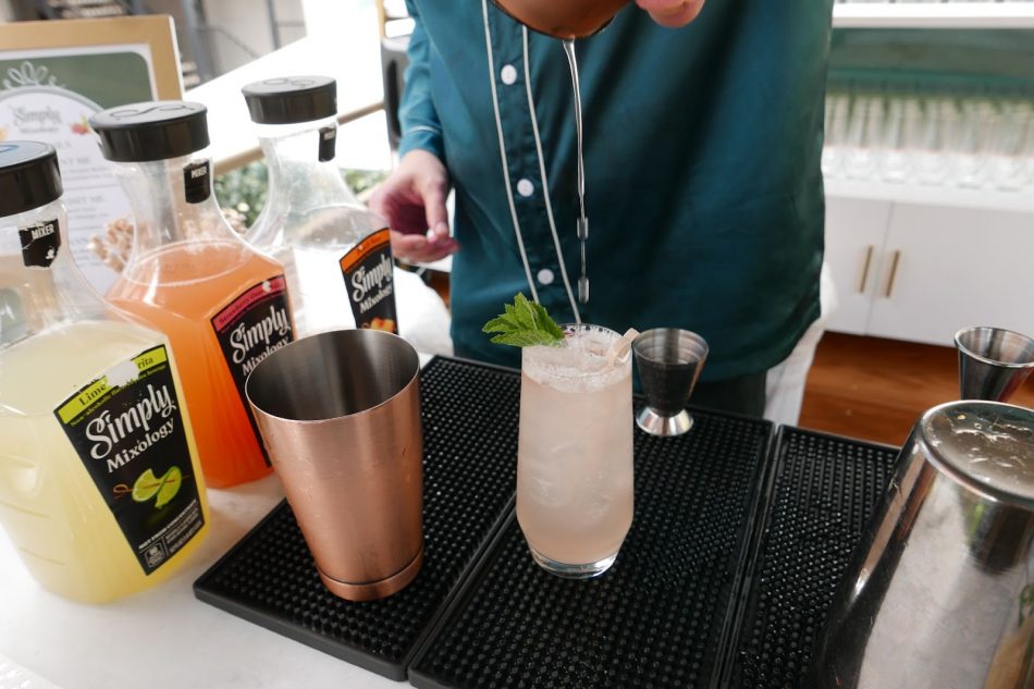 Simply Mixology Bar Cart