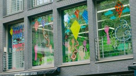 Hoxton Window Project Sarah Tanat-Jones