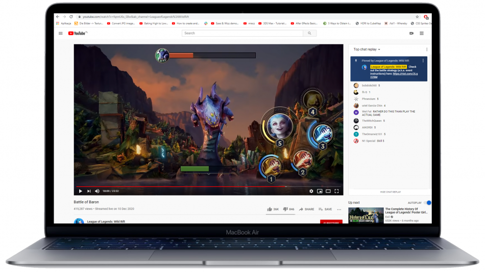 League of Legends Battle of Baron