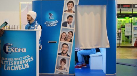 Wrigley's Smile Booth