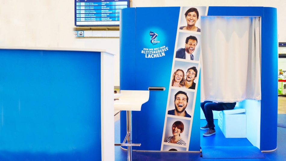 Wrigley's Smile Booth