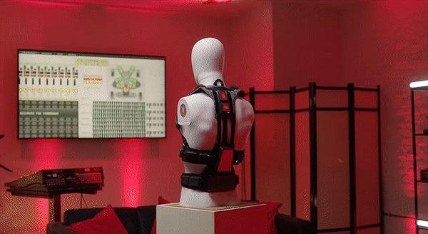 Vodafone Haptic Suit Experience