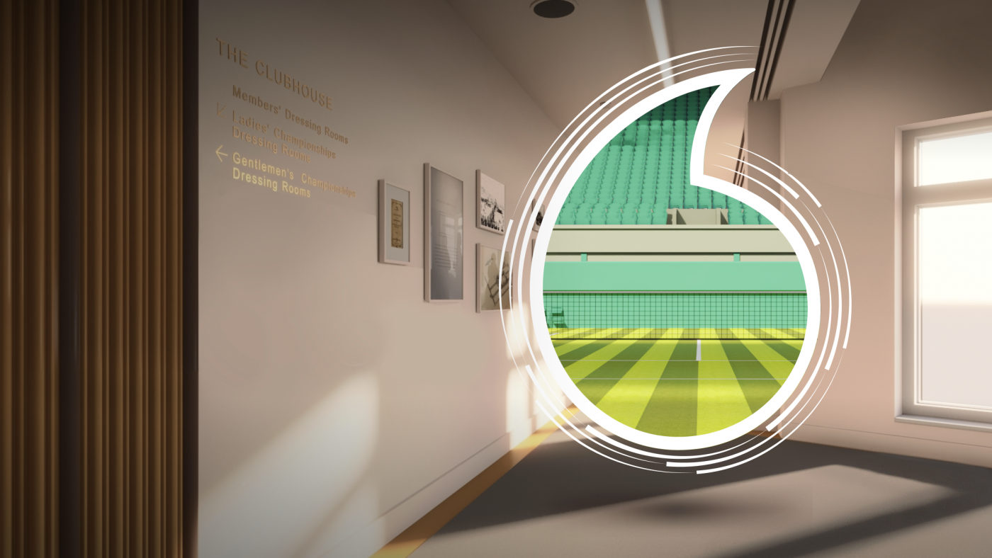 Vodafone's Wimbledon Walk of Champions