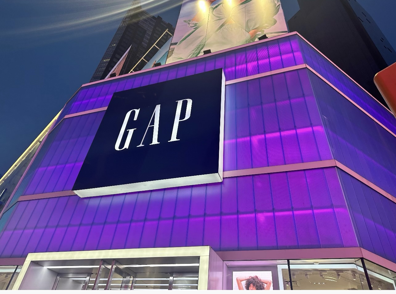 Gap x Mattel Barbie's Times Square Takeover powered by Google's Geospatial Creator