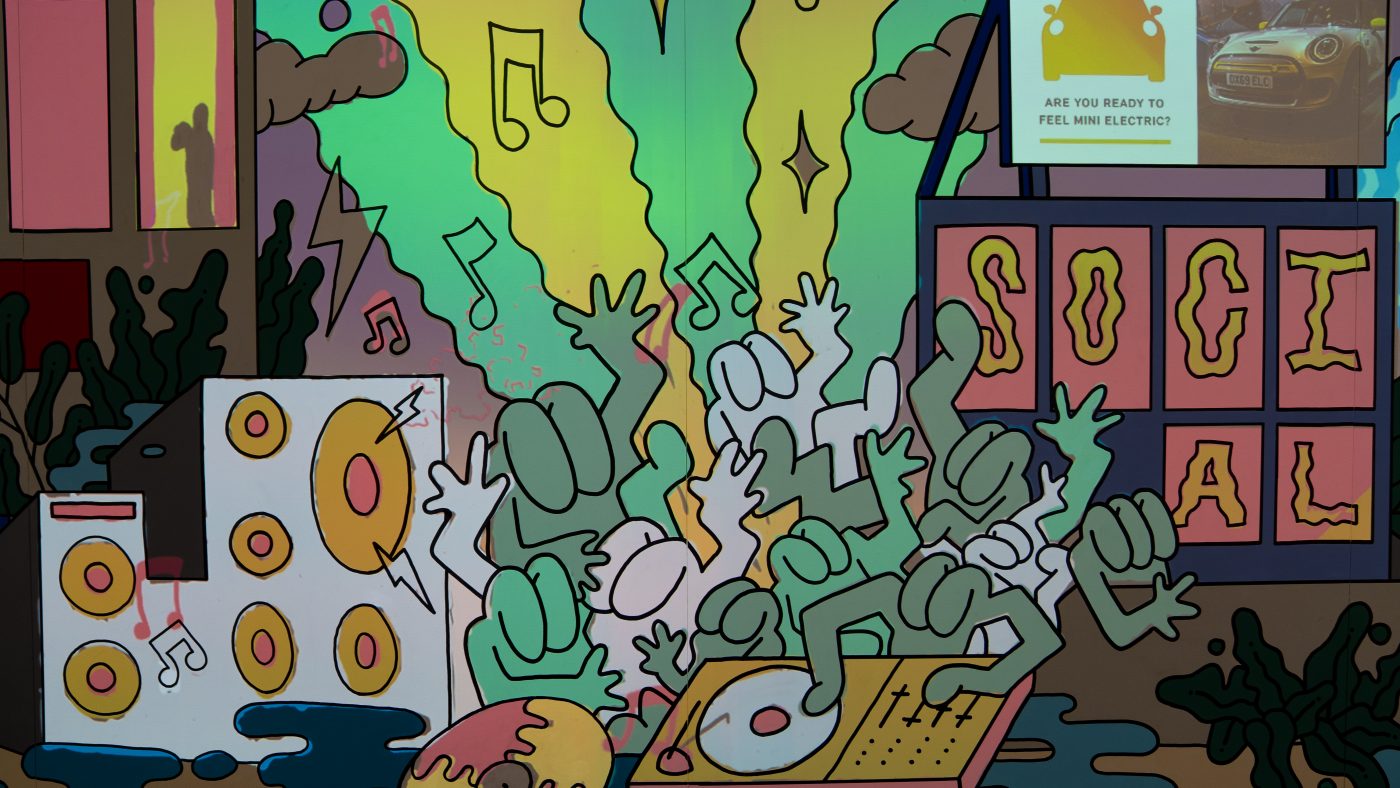 Mini Electric ElectriCity Mural