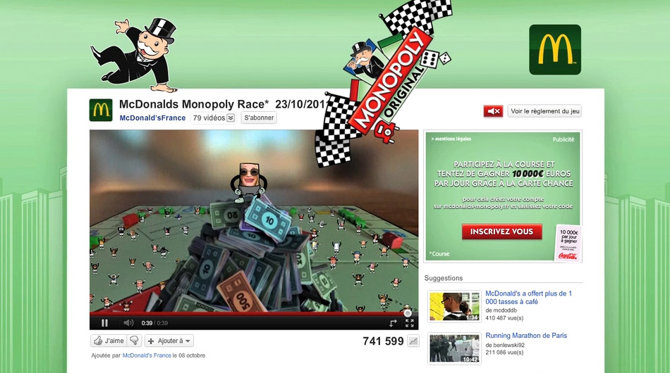 McDonald's: Monopoly Original Race