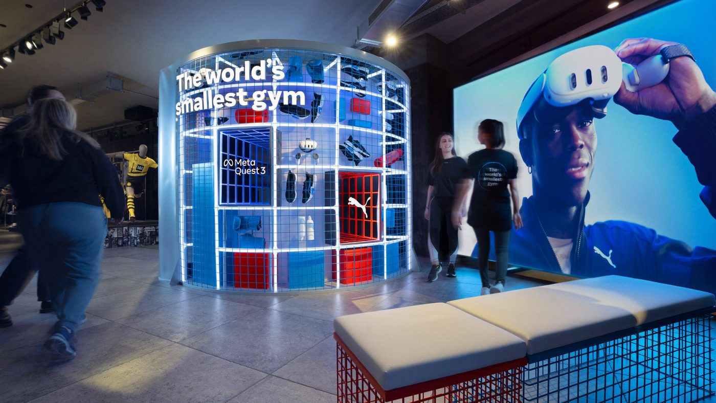 Meta x Puma World’s Smallest Gym