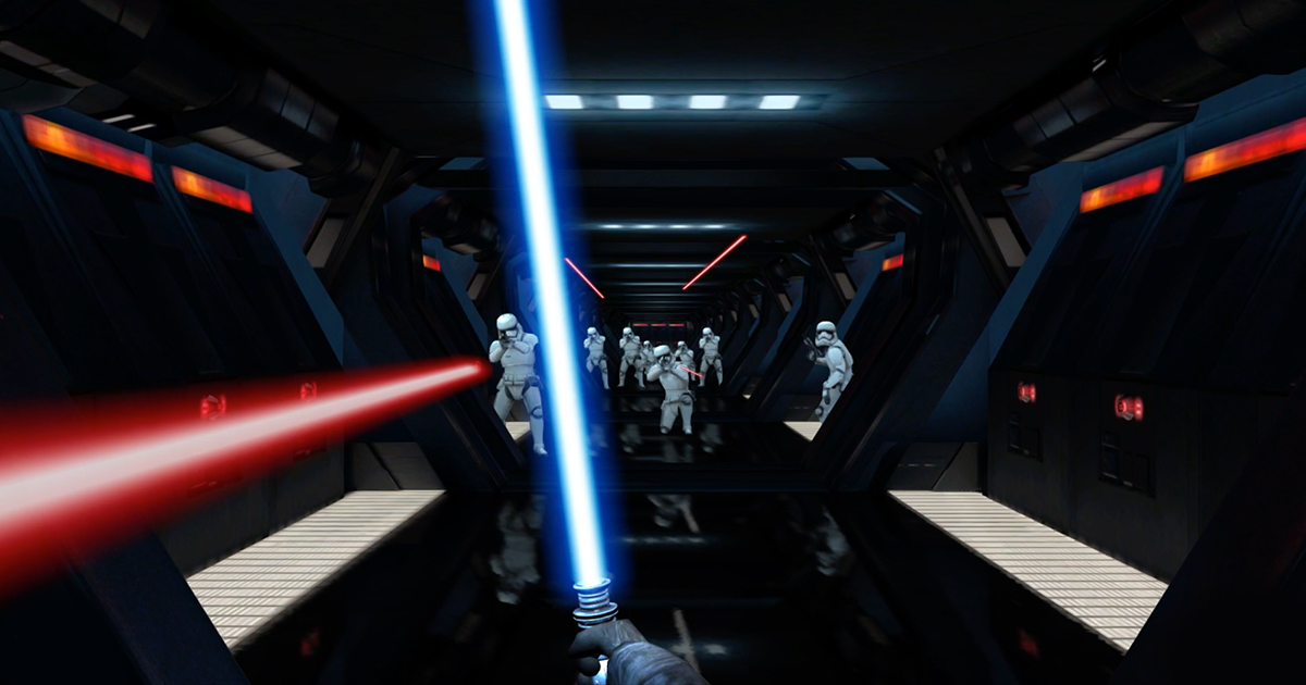Lightsaber Escape: An Experience Built for Chrome