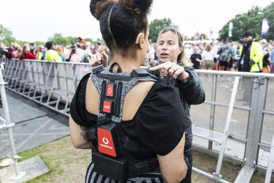 Vodafone Haptic Suit Experience