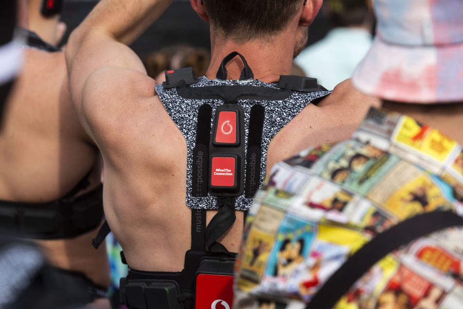 Vodafone Haptic Suit Experience