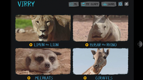 Virry an edutainment iPad app