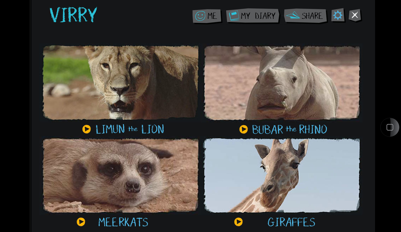 Virry an edutainment iPad app